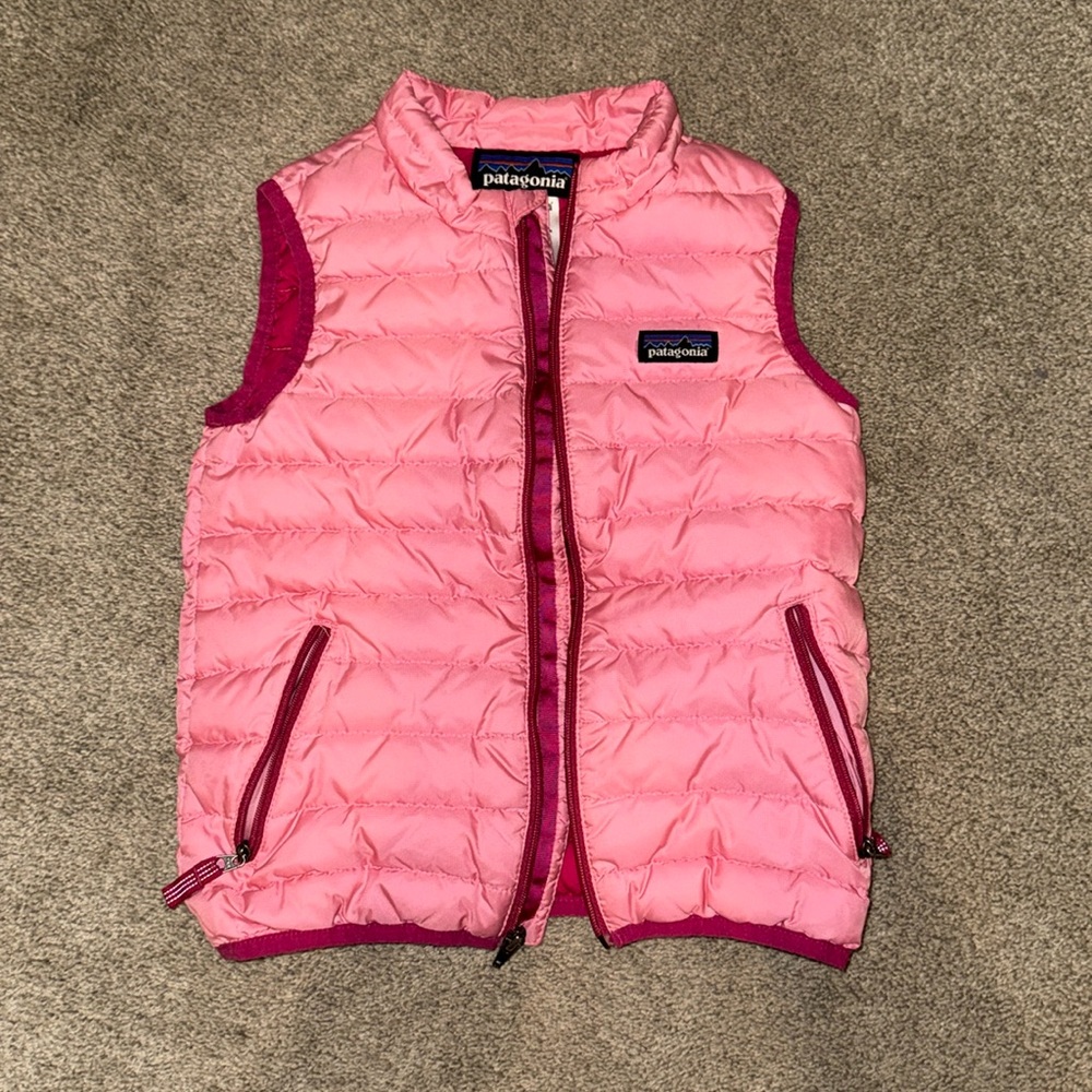 Pink Children’s Patagonia Vest